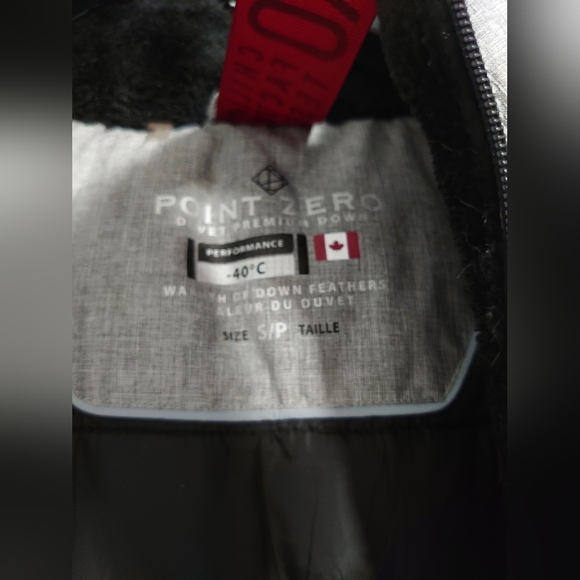 Point zero up to -40 celcius grey men's winter coat small - Picture 4 of 4